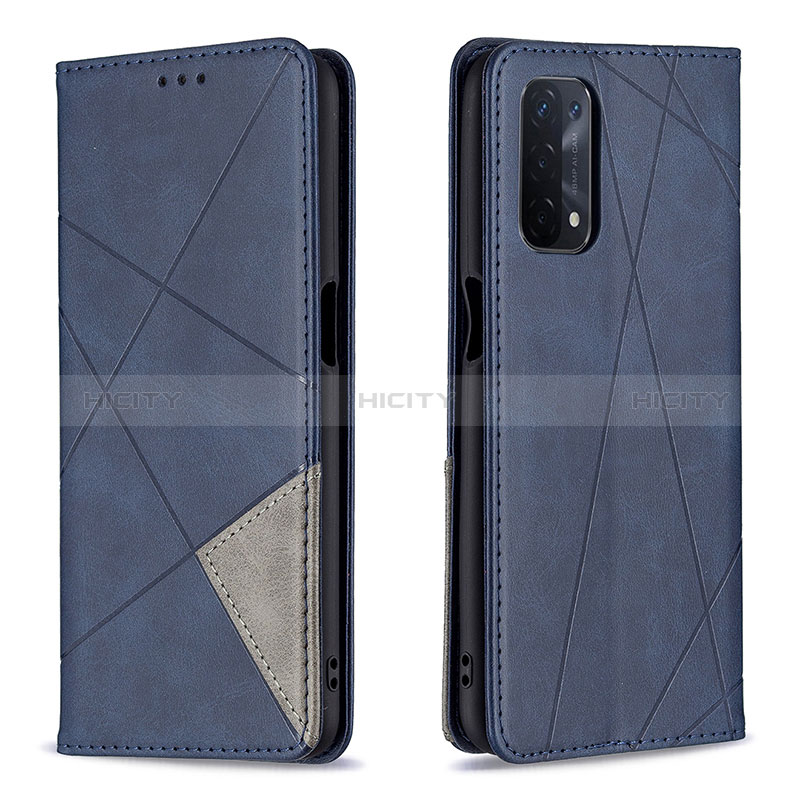 Funda de Cuero Cartera con Soporte Carcasa B07F para Oppo A54 5G