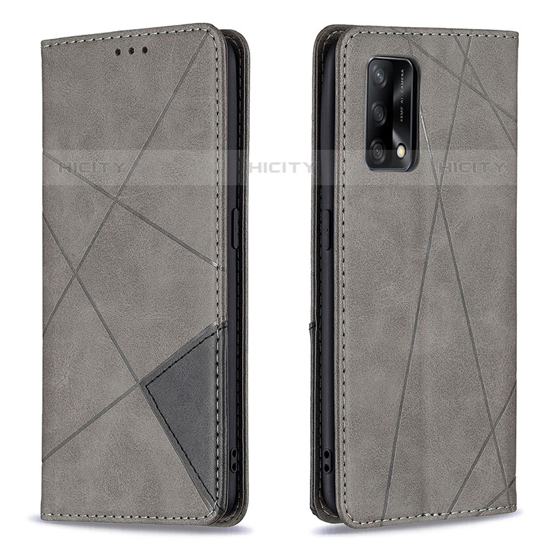 Funda de Cuero Cartera con Soporte Carcasa B07F para Oppo A74 4G