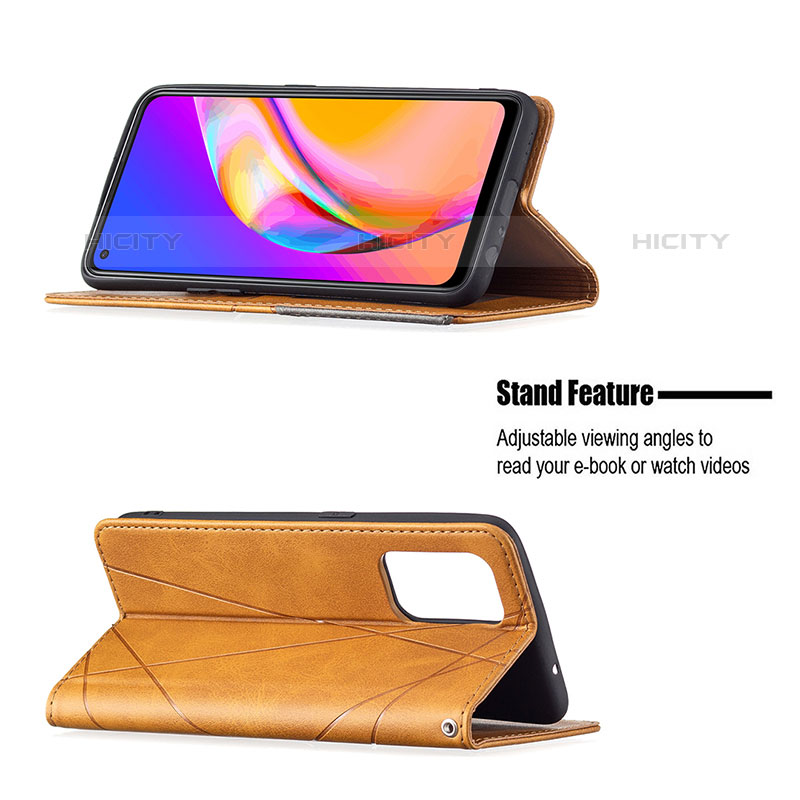 Funda de Cuero Cartera con Soporte Carcasa B07F para Oppo A94 5G