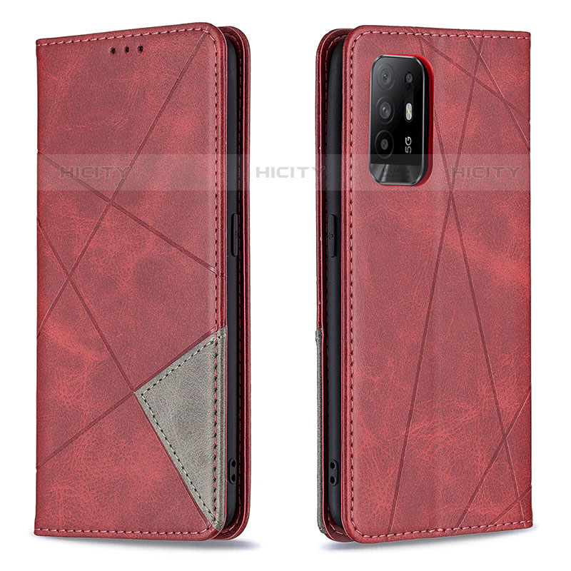 Funda de Cuero Cartera con Soporte Carcasa B07F para Oppo A95 5G