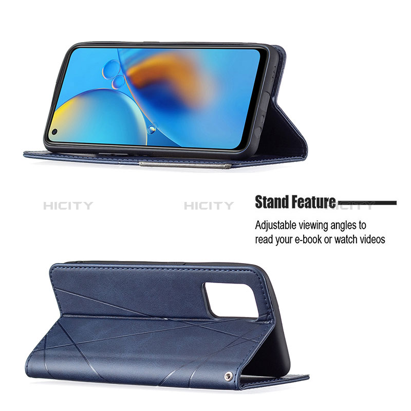 Funda de Cuero Cartera con Soporte Carcasa B07F para Oppo F19