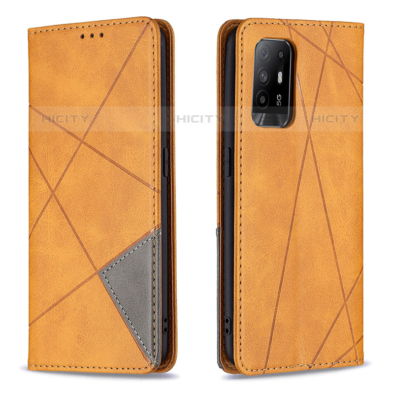 Funda de Cuero Cartera con Soporte Carcasa B07F para Oppo F19 Pro+ Plus 5G