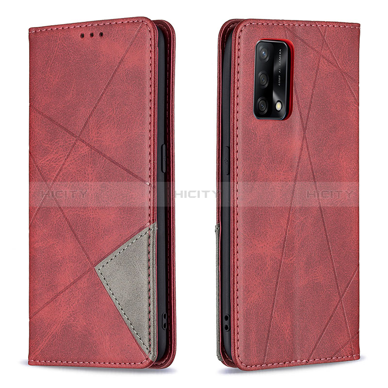 Funda de Cuero Cartera con Soporte Carcasa B07F para Oppo F19s