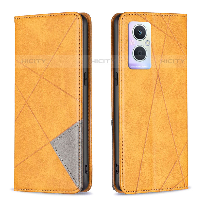 Funda de Cuero Cartera con Soporte Carcasa B07F para Oppo F21 Pro 5G