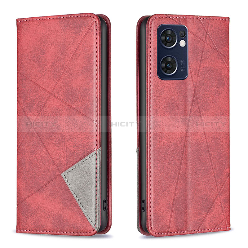 Funda de Cuero Cartera con Soporte Carcasa B07F para Oppo Find X5 Lite 5G