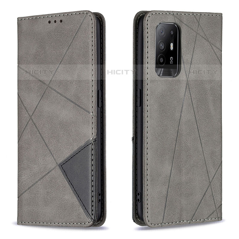 Funda de Cuero Cartera con Soporte Carcasa B07F para Oppo Reno5 Z 5G