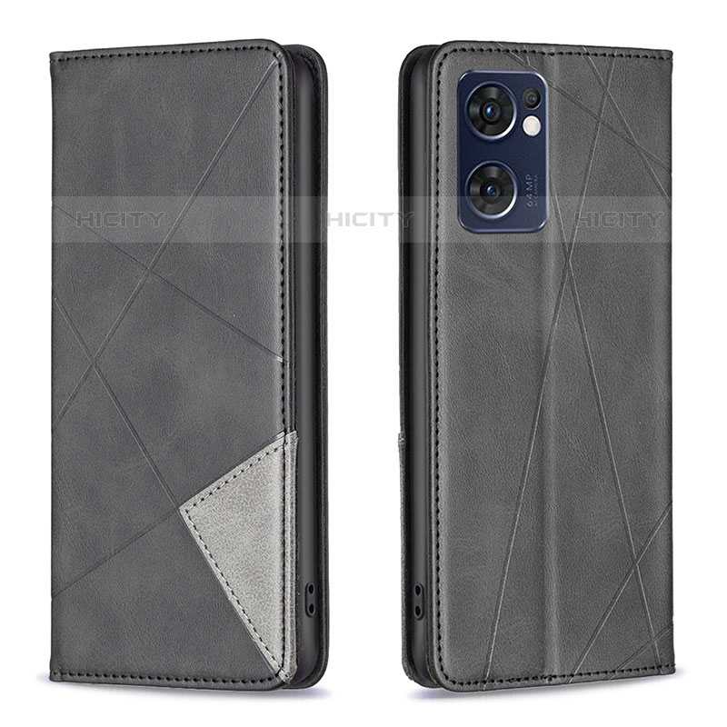 Funda de Cuero Cartera con Soporte Carcasa B07F para Oppo Reno7 5G