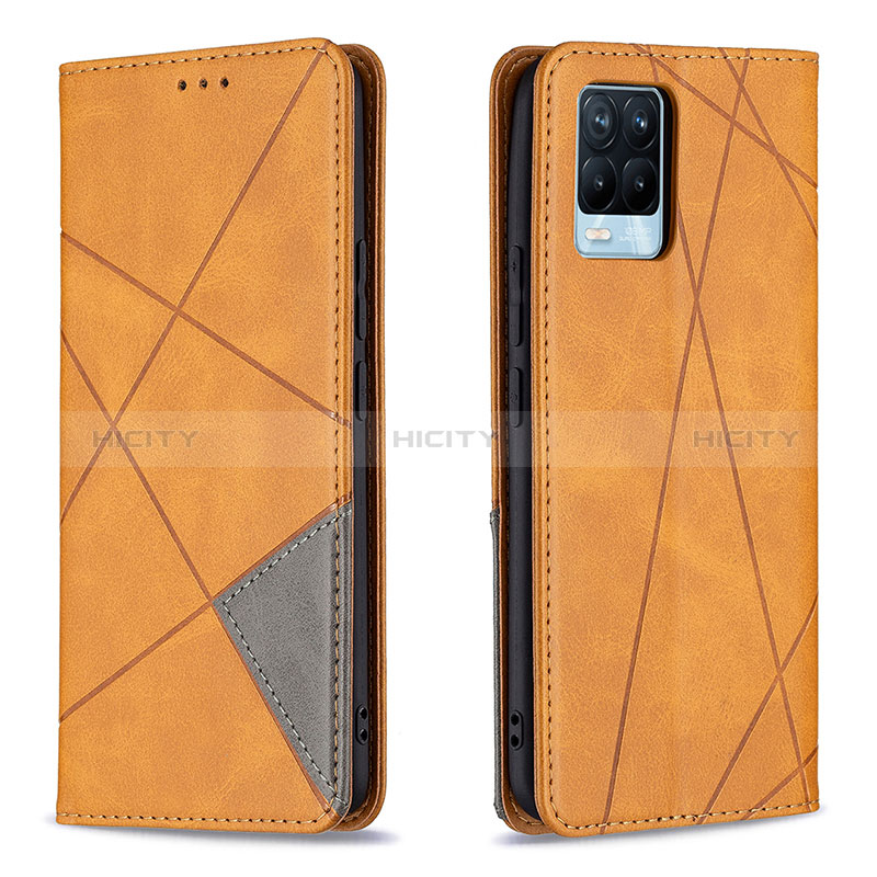 Funda de Cuero Cartera con Soporte Carcasa B07F para Realme 8 4G