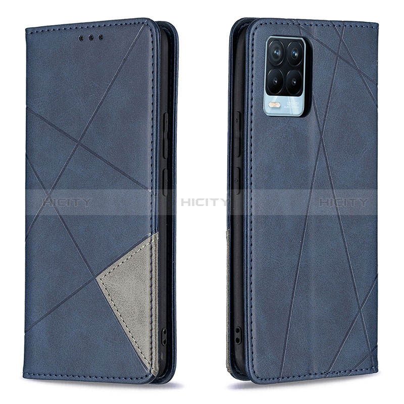 Funda de Cuero Cartera con Soporte Carcasa B07F para Realme 8 Pro