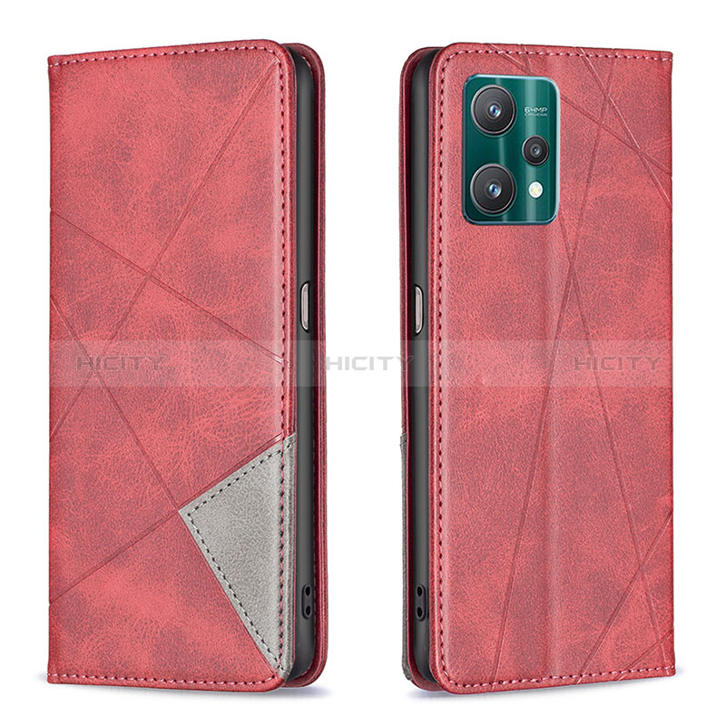 Funda de Cuero Cartera con Soporte Carcasa B07F para Realme 9 Pro 5G