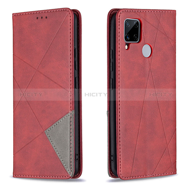 Funda de Cuero Cartera con Soporte Carcasa B07F para Realme C12