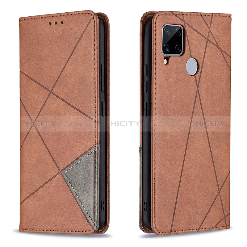 Funda de Cuero Cartera con Soporte Carcasa B07F para Realme C25