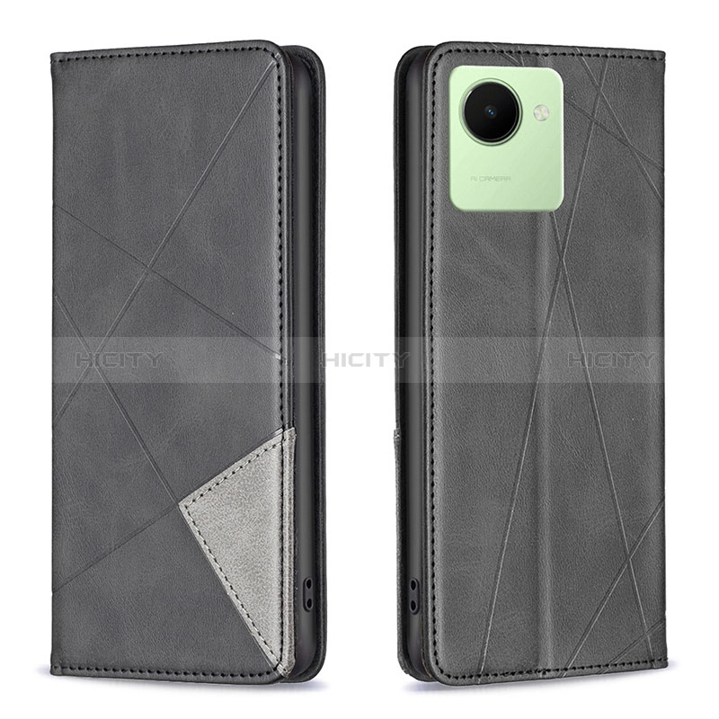 Funda de Cuero Cartera con Soporte Carcasa B07F para Realme C30s