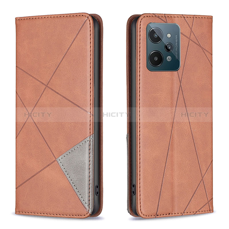 Funda de Cuero Cartera con Soporte Carcasa B07F para Realme C31