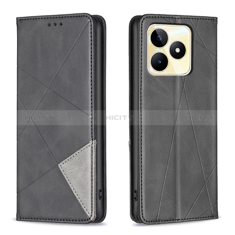 Funda de Cuero Cartera con Soporte Carcasa B07F para Realme C51