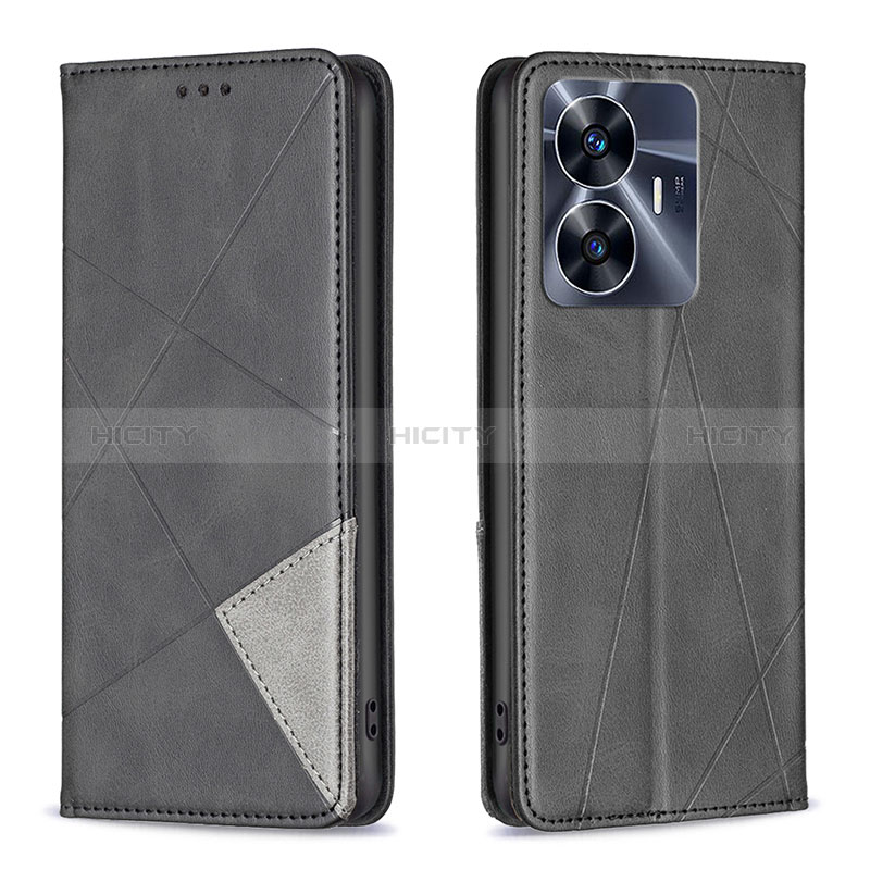 Funda de Cuero Cartera con Soporte Carcasa B07F para Realme C55