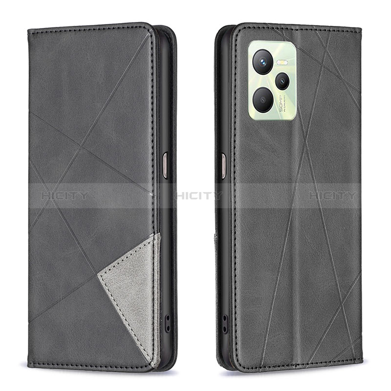 Funda de Cuero Cartera con Soporte Carcasa B07F para Realme Narzo 50A Prime