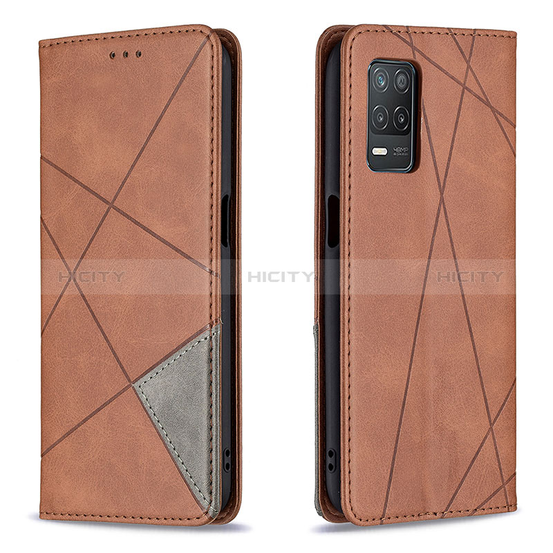 Funda de Cuero Cartera con Soporte Carcasa B07F para Realme Q3i 5G