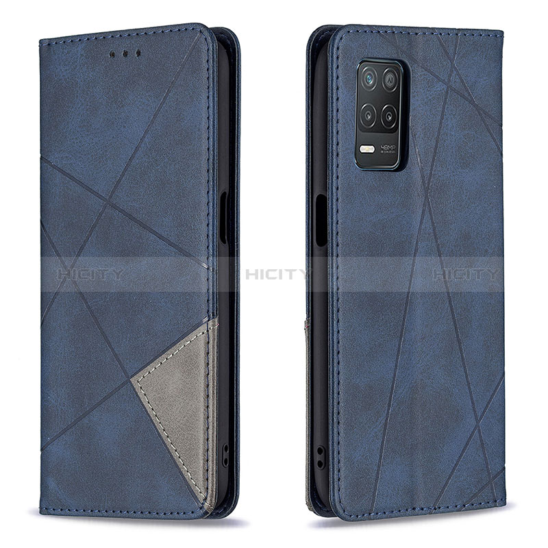 Funda de Cuero Cartera con Soporte Carcasa B07F para Realme Q3i 5G