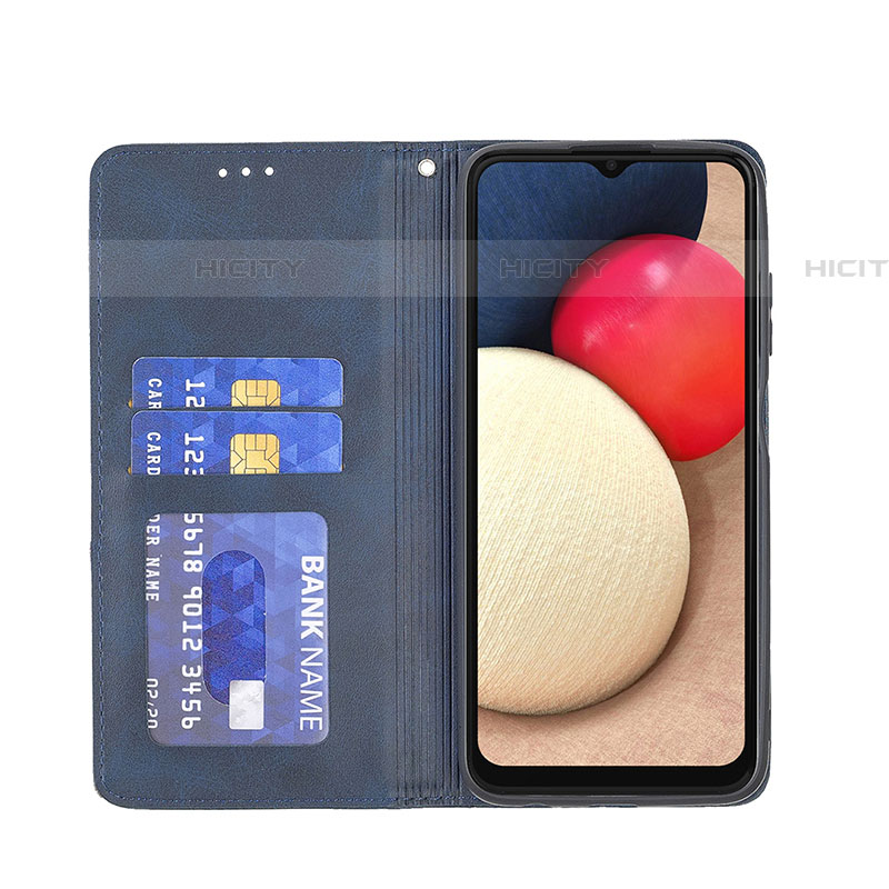 Funda de Cuero Cartera con Soporte Carcasa B07F para Samsung Galaxy A03s