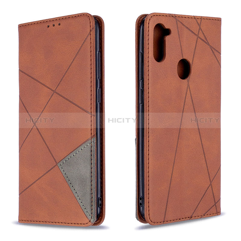 Funda de Cuero Cartera con Soporte Carcasa B07F para Samsung Galaxy A11