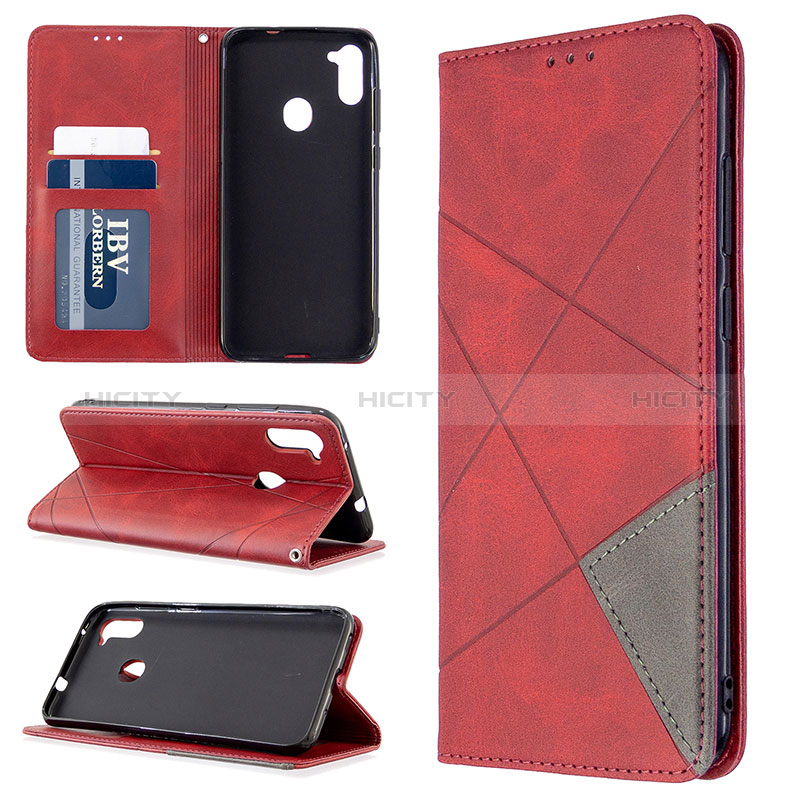 Funda de Cuero Cartera con Soporte Carcasa B07F para Samsung Galaxy A11