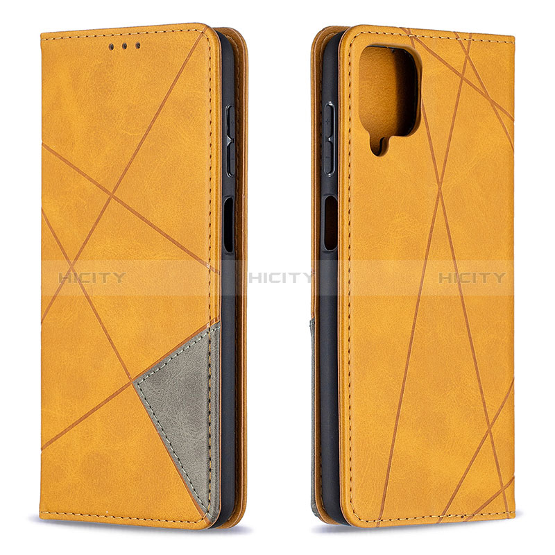 Funda de Cuero Cartera con Soporte Carcasa B07F para Samsung Galaxy A12 Nacho