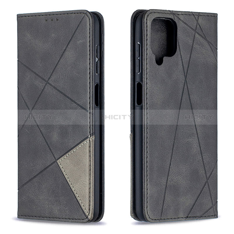 Funda de Cuero Cartera con Soporte Carcasa B07F para Samsung Galaxy A12 Nacho