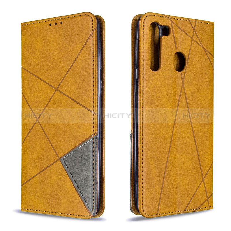 Funda de Cuero Cartera con Soporte Carcasa B07F para Samsung Galaxy A21