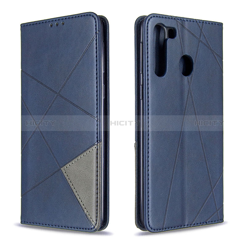 Funda de Cuero Cartera con Soporte Carcasa B07F para Samsung Galaxy A21