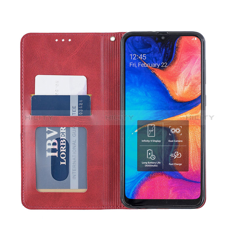 Funda de Cuero Cartera con Soporte Carcasa B07F para Samsung Galaxy A30