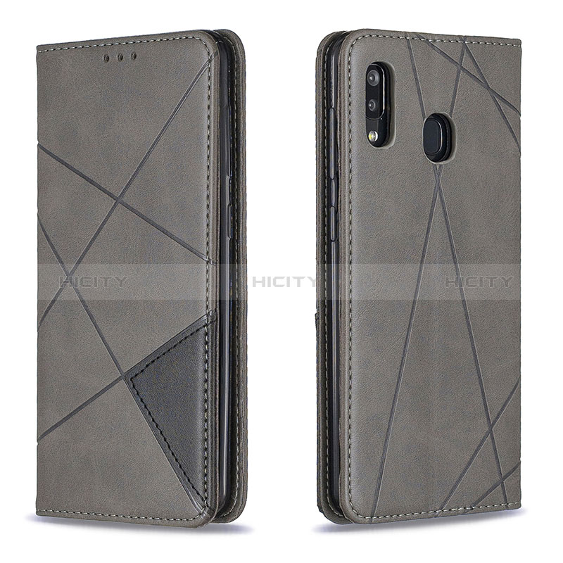 Funda de Cuero Cartera con Soporte Carcasa B07F para Samsung Galaxy A30