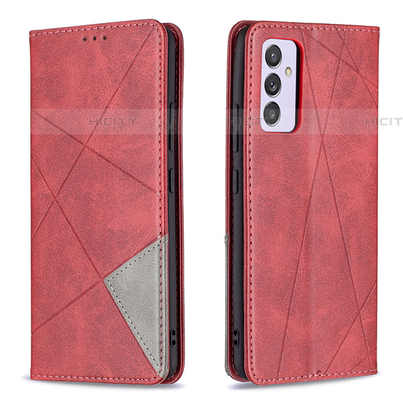 Funda de Cuero Cartera con Soporte Carcasa B07F para Samsung Galaxy A34 5G Rojo