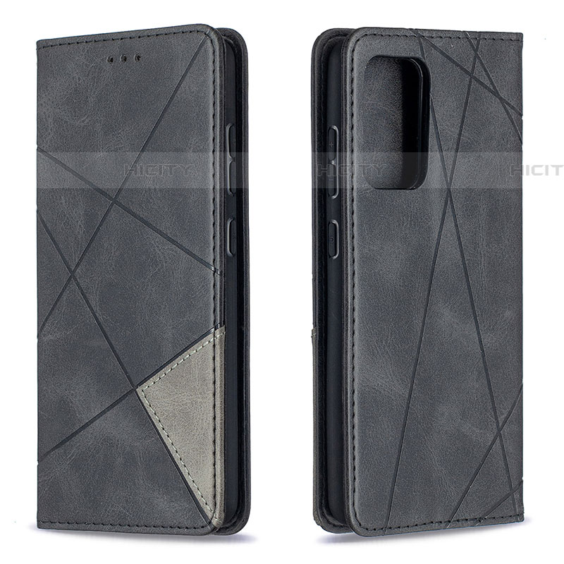 Funda de Cuero Cartera con Soporte Carcasa B07F para Samsung Galaxy A52 5G Negro