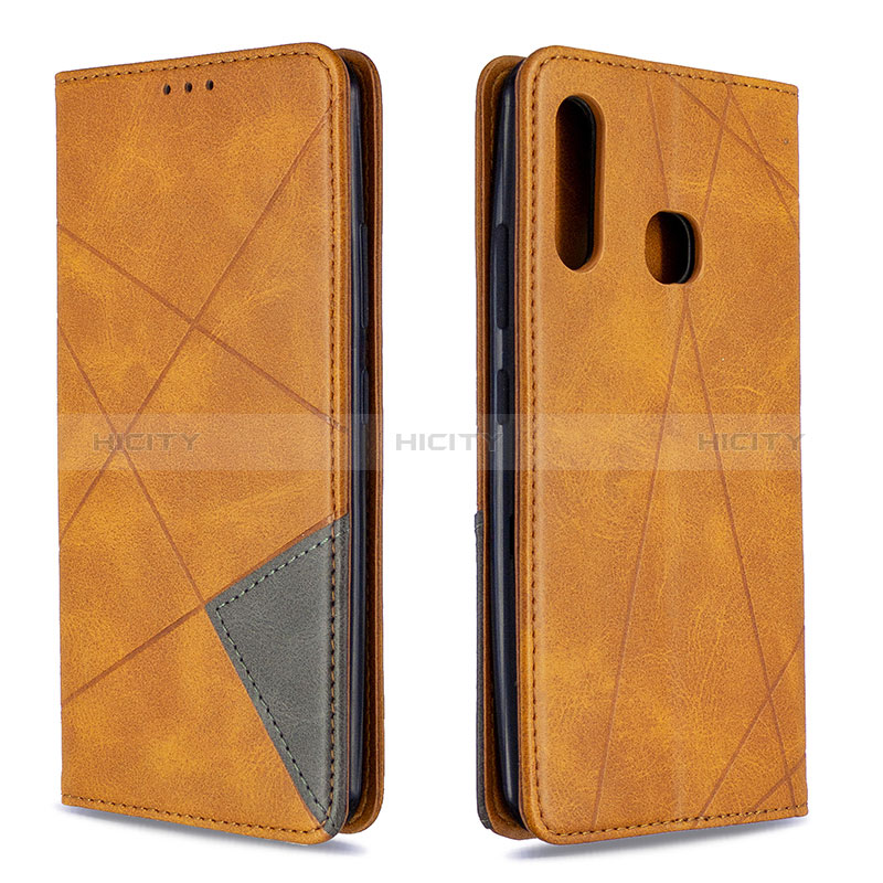 Funda de Cuero Cartera con Soporte Carcasa B07F para Samsung Galaxy A70E