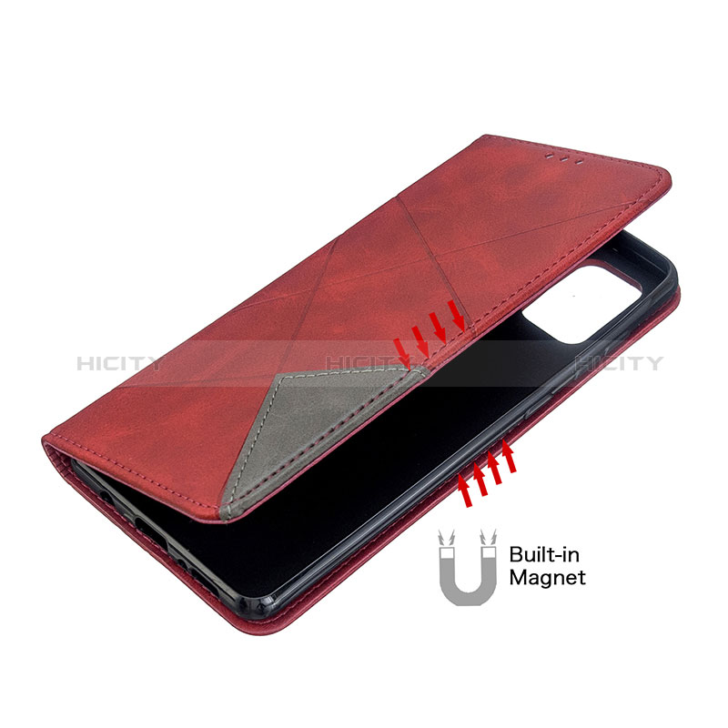 Funda de Cuero Cartera con Soporte Carcasa B07F para Samsung Galaxy A71 4G A715