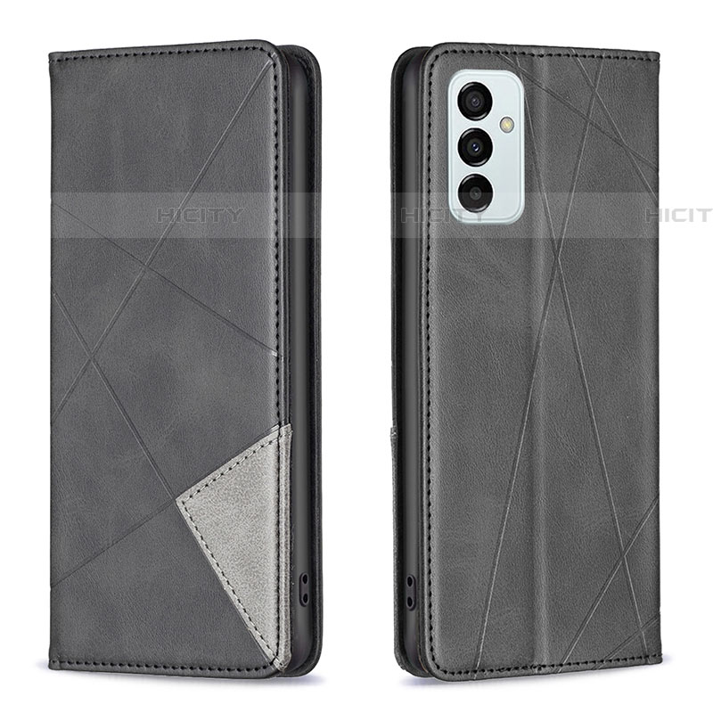 Funda de Cuero Cartera con Soporte Carcasa B07F para Samsung Galaxy F23 5G Negro