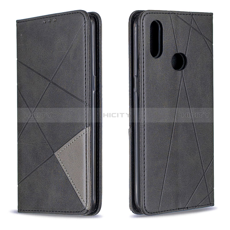 Funda de Cuero Cartera con Soporte Carcasa B07F para Samsung Galaxy M01s Negro