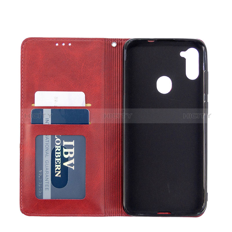 Funda de Cuero Cartera con Soporte Carcasa B07F para Samsung Galaxy M11