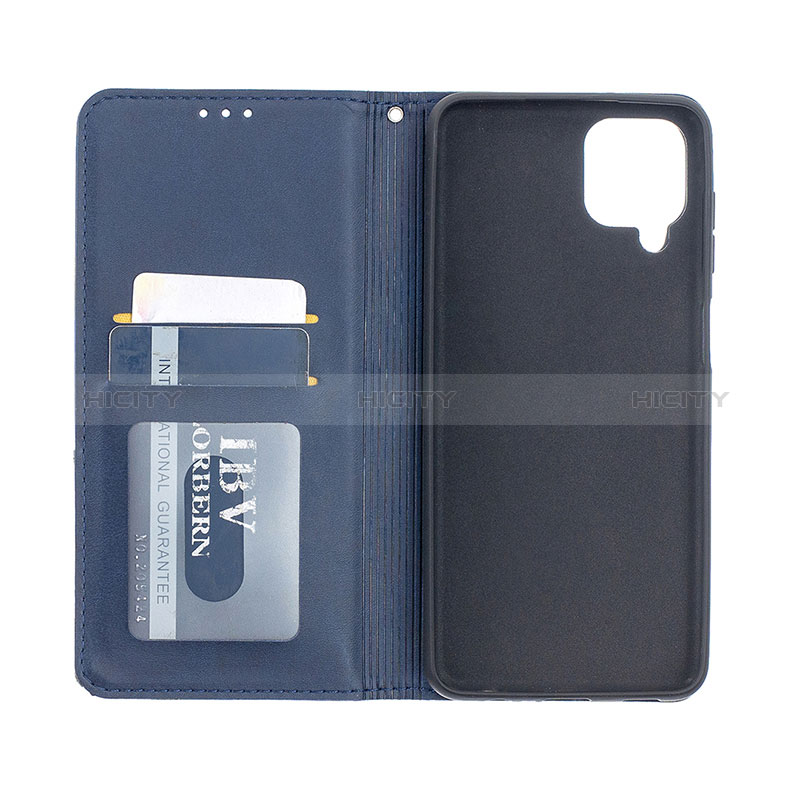 Funda de Cuero Cartera con Soporte Carcasa B07F para Samsung Galaxy M12