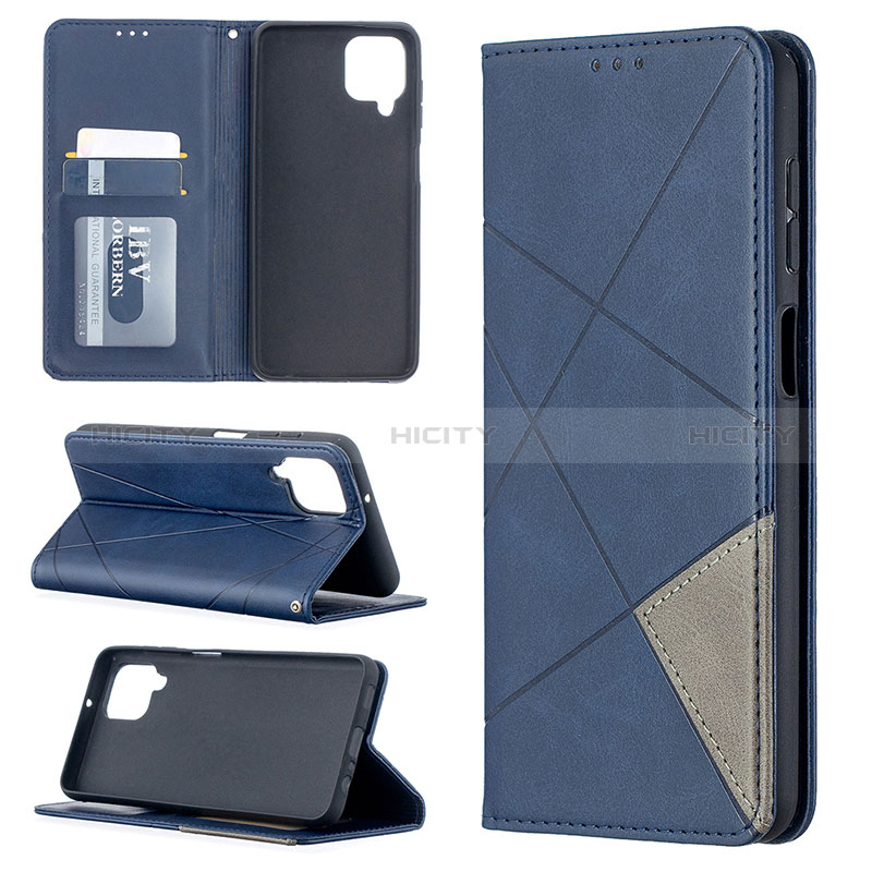 Funda de Cuero Cartera con Soporte Carcasa B07F para Samsung Galaxy M12