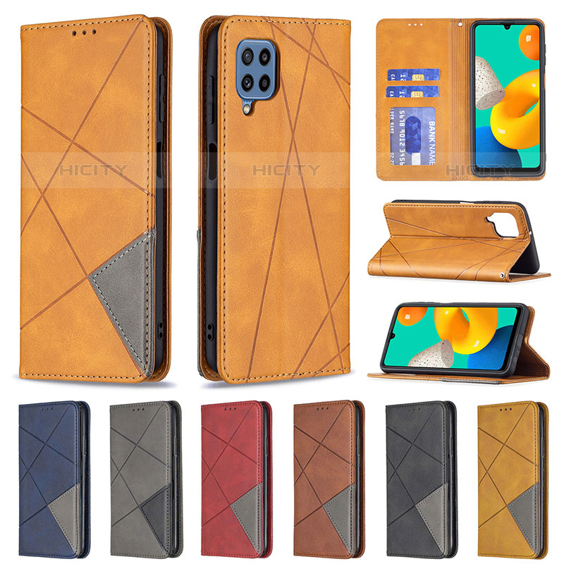 Funda de Cuero Cartera con Soporte Carcasa B07F para Samsung Galaxy M32 4G