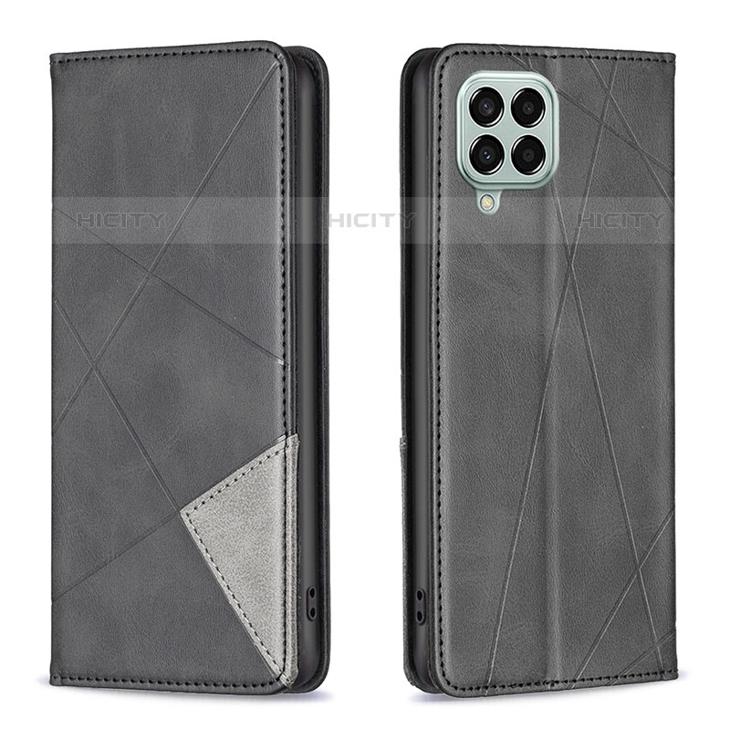 Funda de Cuero Cartera con Soporte Carcasa B07F para Samsung Galaxy M33 5G Negro