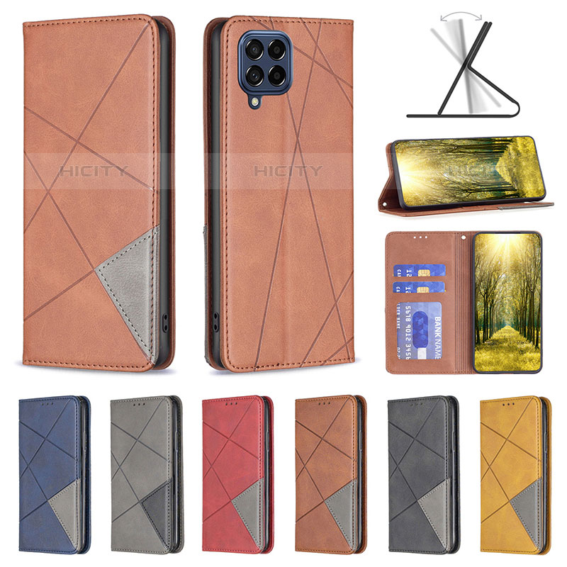 Funda de Cuero Cartera con Soporte Carcasa B07F para Samsung Galaxy M53 5G