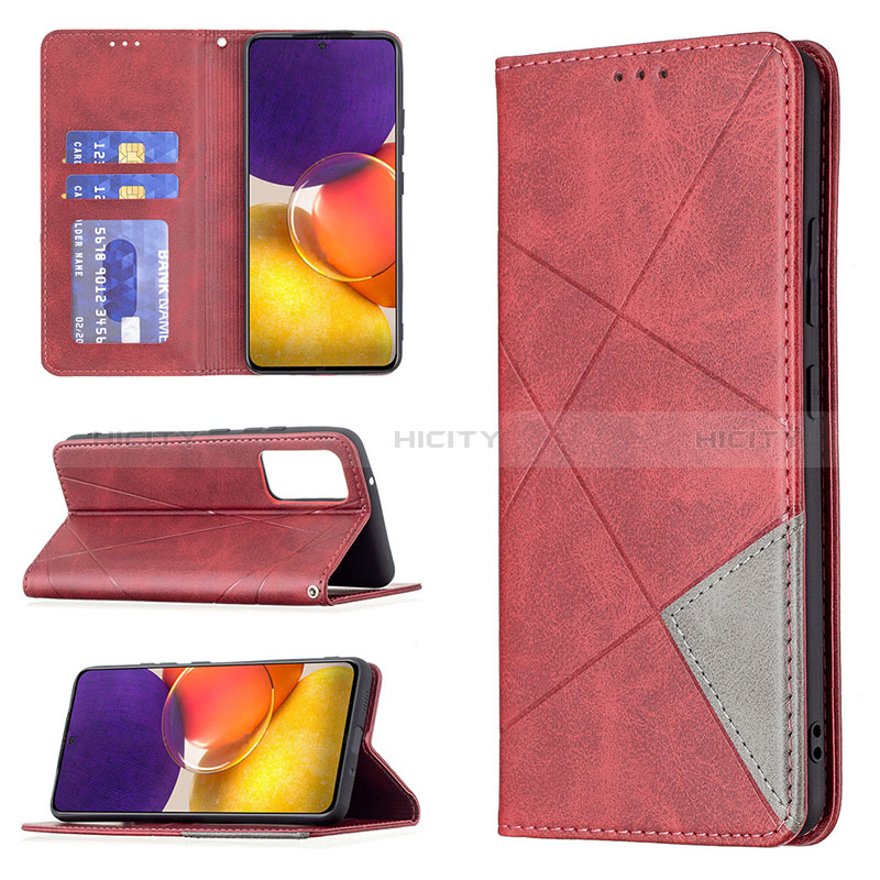 Funda de Cuero Cartera con Soporte Carcasa B07F para Samsung Galaxy Quantum2 5G