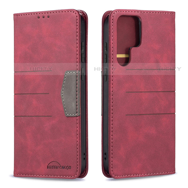 Funda de Cuero Cartera con Soporte Carcasa B07F para Samsung Galaxy S21 Ultra 5G