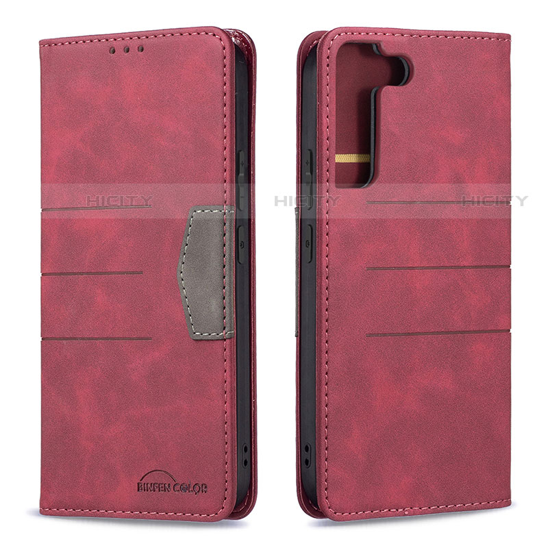 Funda de Cuero Cartera con Soporte Carcasa B07F para Samsung Galaxy S22 Plus 5G