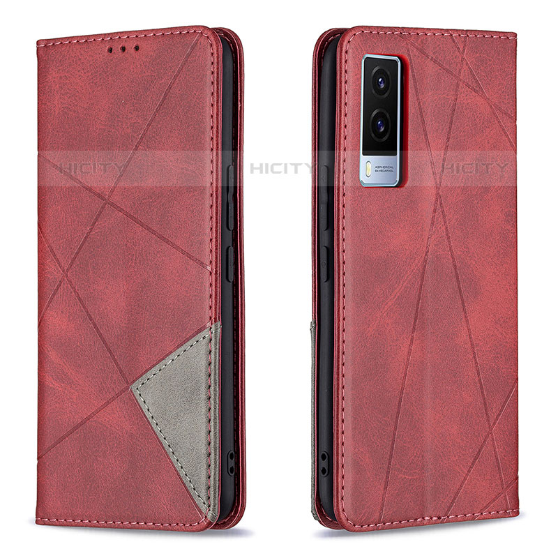 Funda de Cuero Cartera con Soporte Carcasa B07F para Vivo V21e 5G