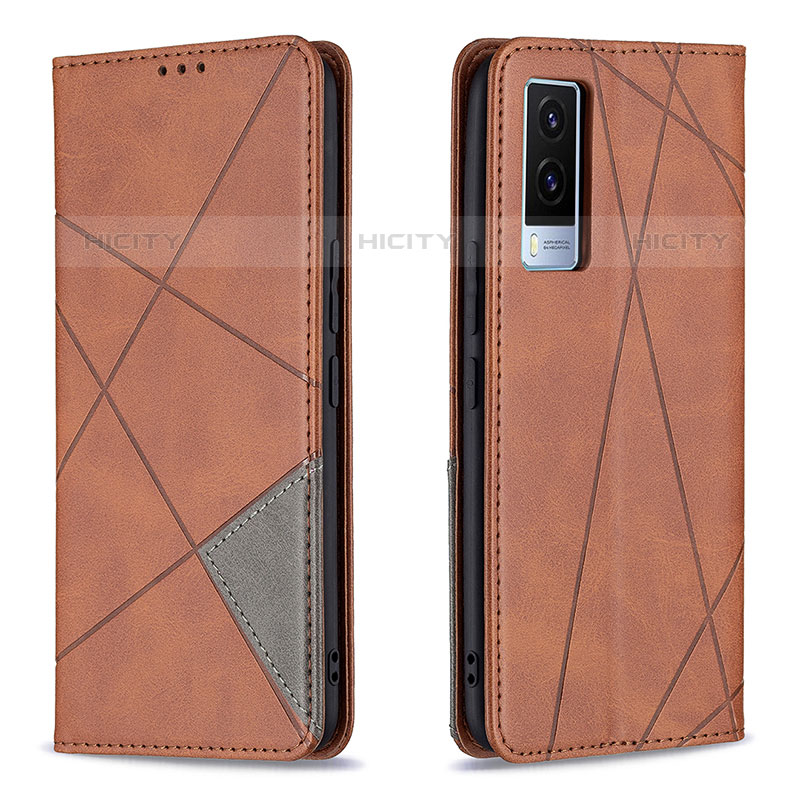 Funda de Cuero Cartera con Soporte Carcasa B07F para Vivo V21e 5G