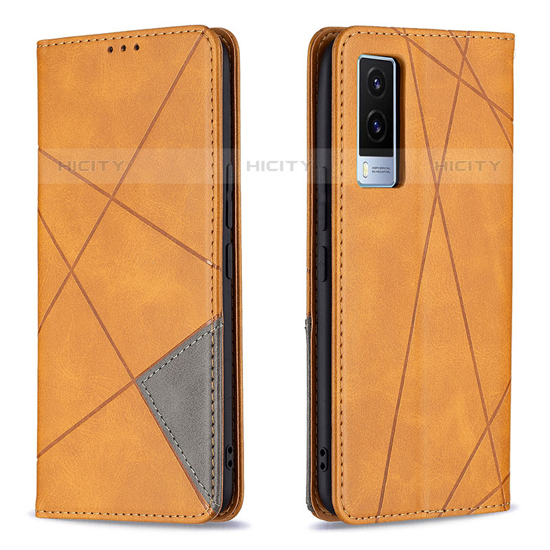 Funda de Cuero Cartera con Soporte Carcasa B07F para Vivo V21e 5G